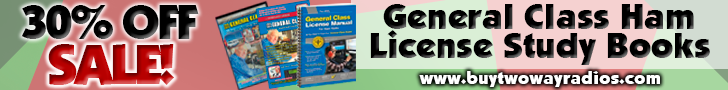 Get 30% off General Class Ham Study Guides!