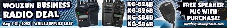 FREE Speaker Microphone with purchase of a Wouxun Business Radio!