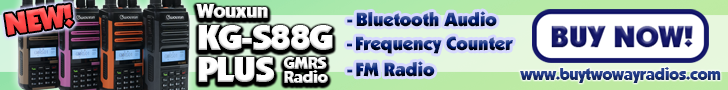 Wouxun KG-S88G Plus GMRS Two Way Radio